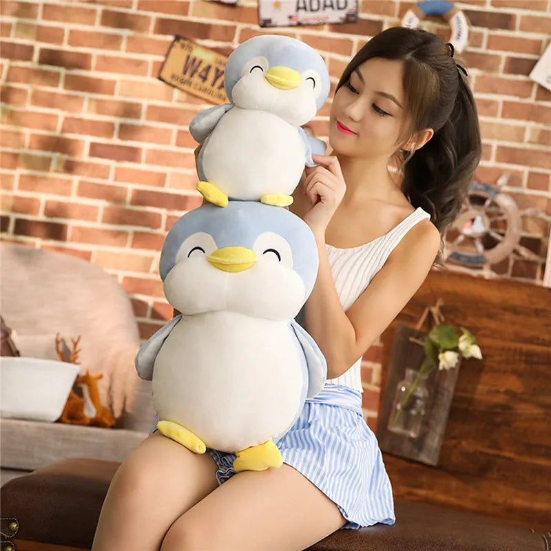 1pc 30/45cm Soft fat Penguin Plush Toys Stuffed Cartoon Animal Doll Fashion Toy Baby Lovely Christmas Birthday Gift for Kids