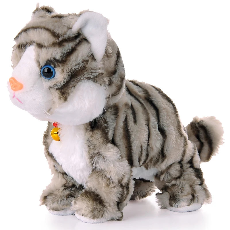 Soft Electronic Pet Robot Cat - Cute Interactive Cat Plush Baby Toys For Kids