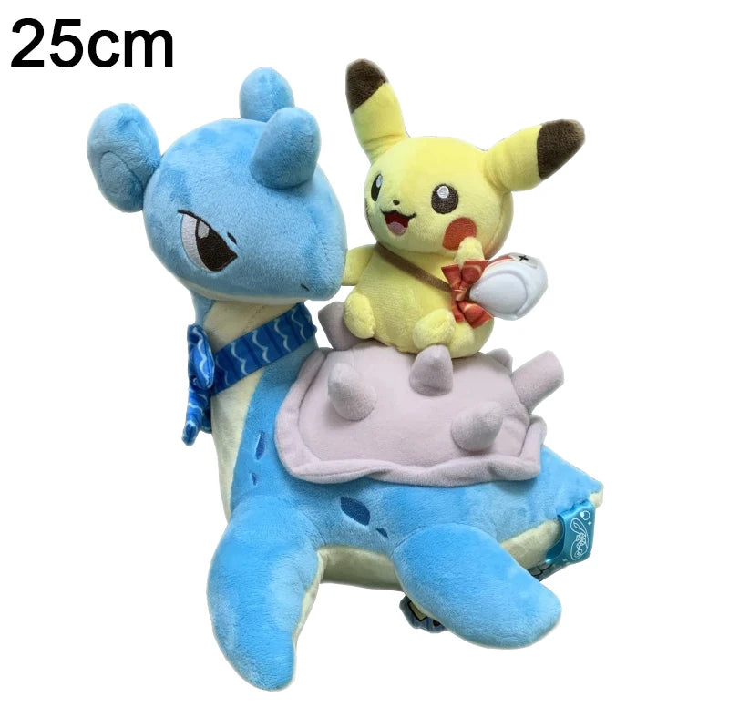 Kawaii Pikachu Charmander Bulbasaur Squirtle Pokemon Groudon Rayquaza Kyogre Plush Toys Stuffed Doll Christmas Kid Gift