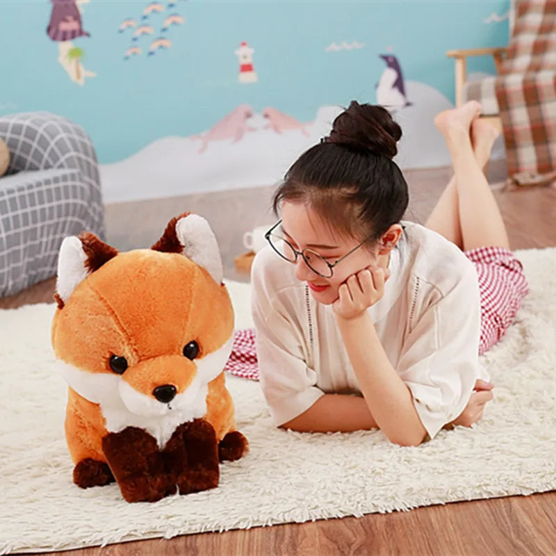 40cm Soft Cute Long Tail Fox Plush Toy