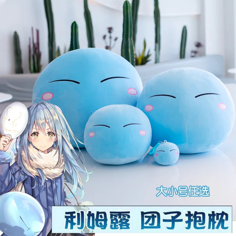 55cm Hug Anime Toy That Time I Got Reincarnated As A Slimes Rimuru Tempest Cosplay Pillow Plush Doll Cushion Toy Plushies Gifts