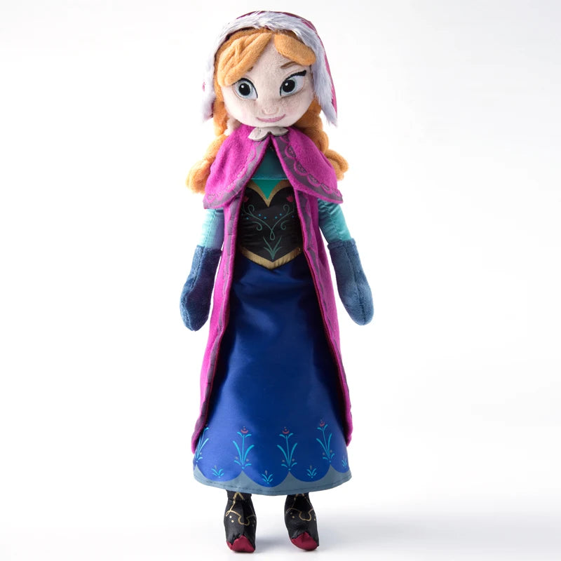 40cm Frozen Princess Anna Elsa Plush Doll Toys Snow Queen Princess Anna & Elsa Soft Stuffed Toys Gifts for Girls Kids