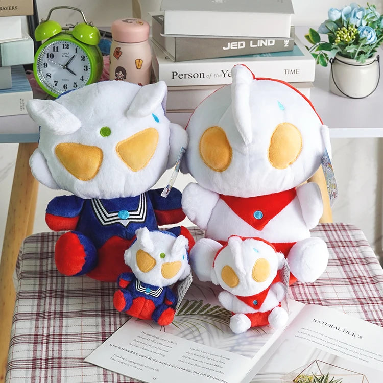 Japanese Ultraman Toy Cute M78 Ultraman Zero Doll Plushies Soft Pillow Plush Toy Ultraman Stuffed Toy Anime Cushion Xmas Gifts