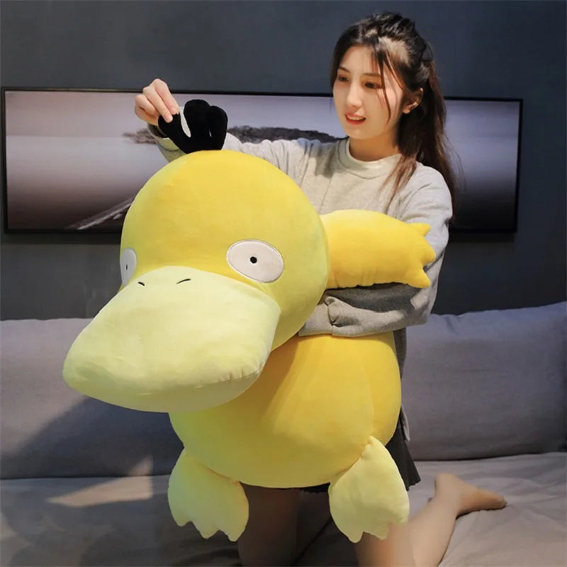 Kawaii Psyduck daze Yellow duck plush Big Size soft pillow Home sofa doll toys for Children girlfriend gift