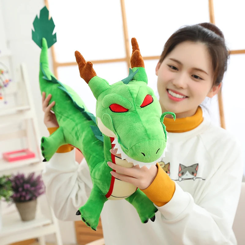 Stuffed Animal Plush Dragon 80/100cm Shenron Dragon Anime Earth Dragon Collect doll Wishing Dragon Birthday Gifts For Boy Kids