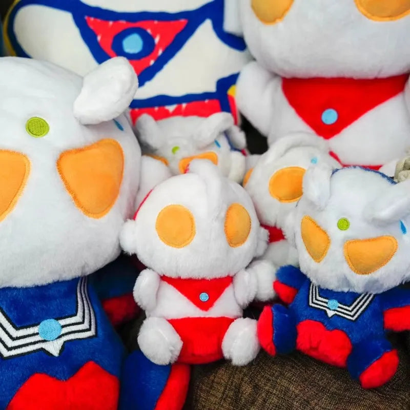 Japanese Ultraman Toy Cute M78 Ultraman Zero Doll Plushies Soft Pillow Plush Toy Ultraman Stuffed Toy Anime Cushion Xmas Gifts