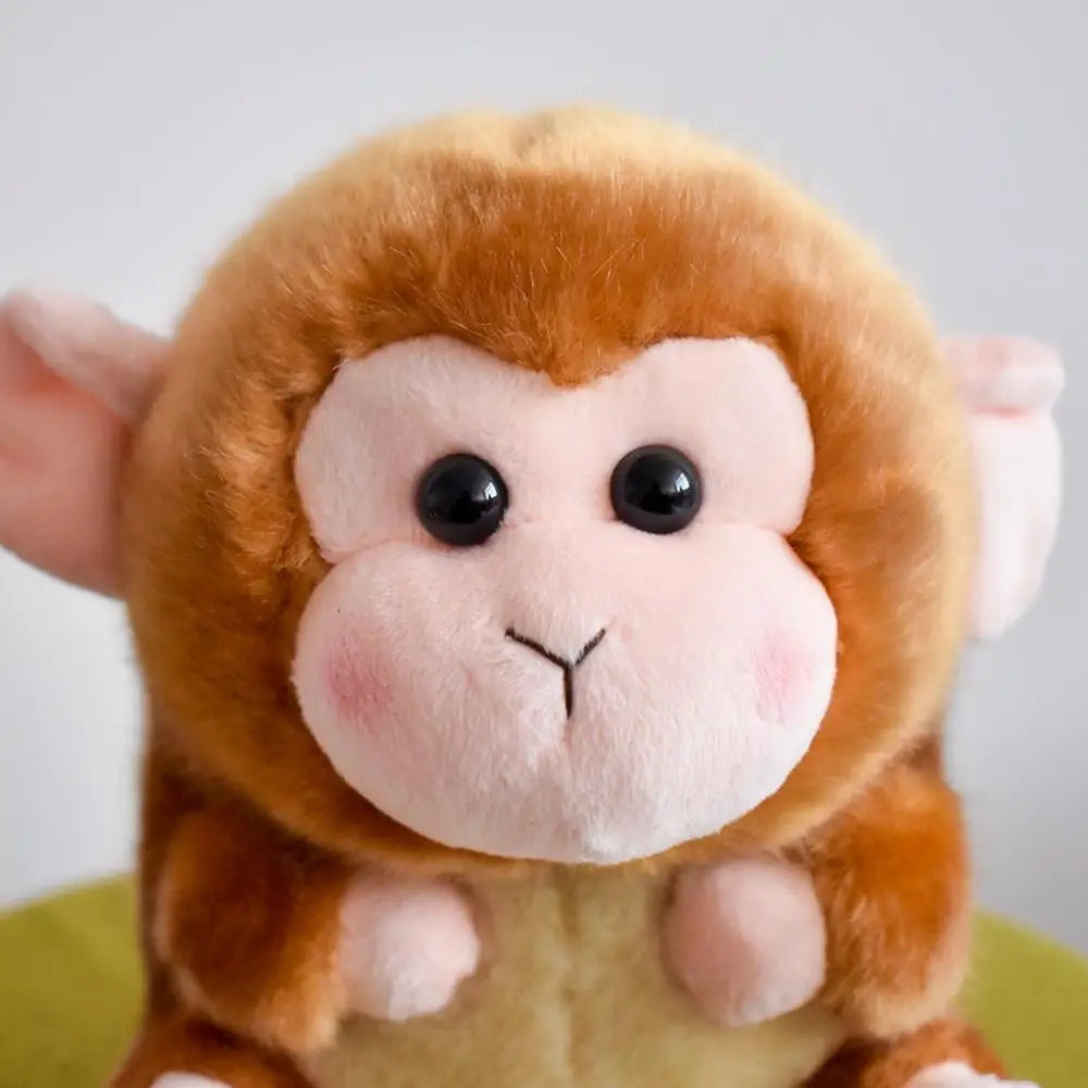 18/25cm Plush Monkey Doll Stuffed Animal Kawaii Cute Plush Monkey Doll Appease Toy Home Decoration Birthday Gifts