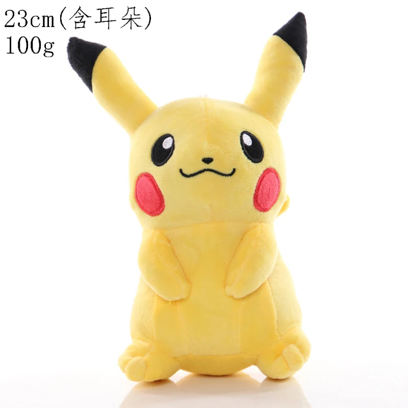 Kawaii Pikachu Charmander Bulbasaur Squirtle Pokemon Groudon Rayquaza Kyogre Plush Toys Stuffed Doll Christmas Kid Gift