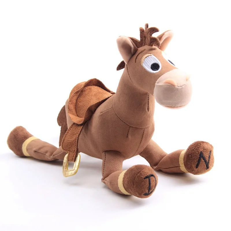 Disney Toy Story Woody Sheriff Bass Bullseye Stuffed Animals Cute Horse Cartoon 25cm Plush Doll Birthday Gift For Kids Plush Toy