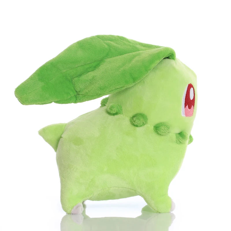 20cm Anime  Chikorita Dolls Stuffed Kawaii Plush Toys  Room Decoration Ornaments Gift for Children Toys