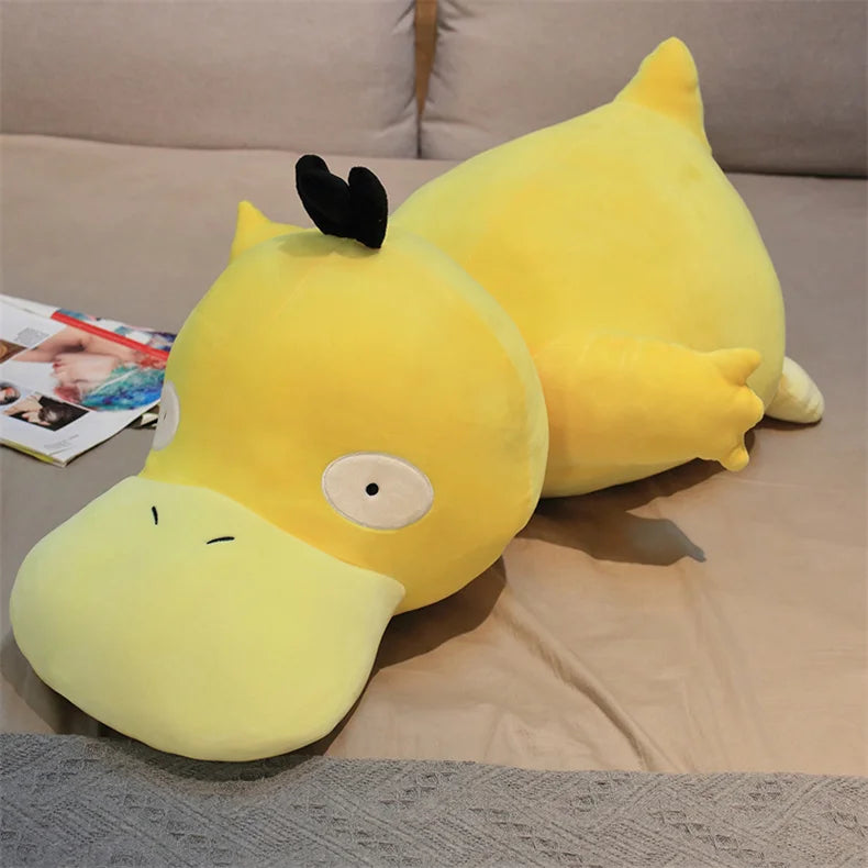 Kawaii Psyduck daze Yellow duck plush Big Size soft pillow Home sofa doll toys for Children girlfriend gift