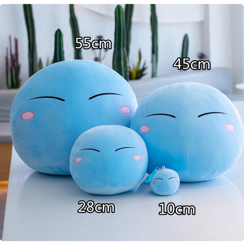 55cm Hug Anime Toy That Time I Got Reincarnated As A Slimes Rimuru Tempest Cosplay Pillow Plush Doll Cushion Toy Plushies Gifts