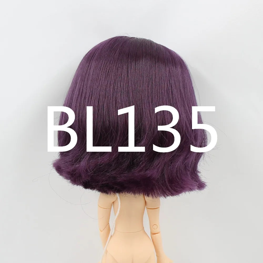 DBS blyth doll icy rbl scalp dome wig short hair for DIY custom doll accessory anime