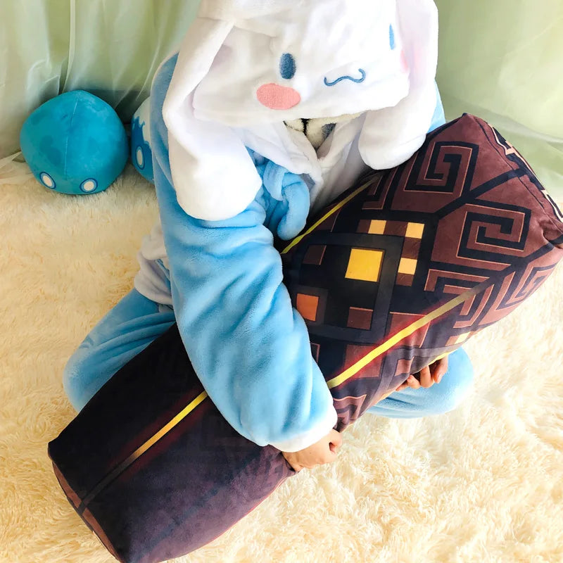 78cm Genshin Impact Pillow Zhongli Pillars Rock Plush Doll Pillow Cute Toys Anime Sofa Cartoon Cushion For Fans Xmas Gifts