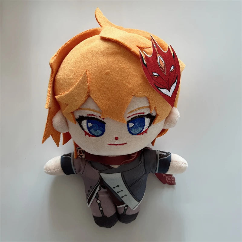 20cm Genshin Impact Doll Scaramouche Plush Toy Cute Stuffed Anime Kazuha Itto Plushies Cosplay Props Birthday Gifts Fans