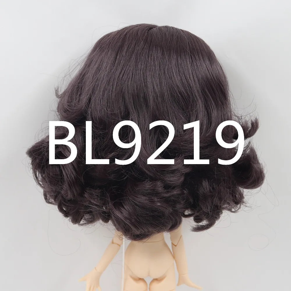 DBS blyth doll icy rbl scalp dome wig short hair for DIY custom doll accessory anime