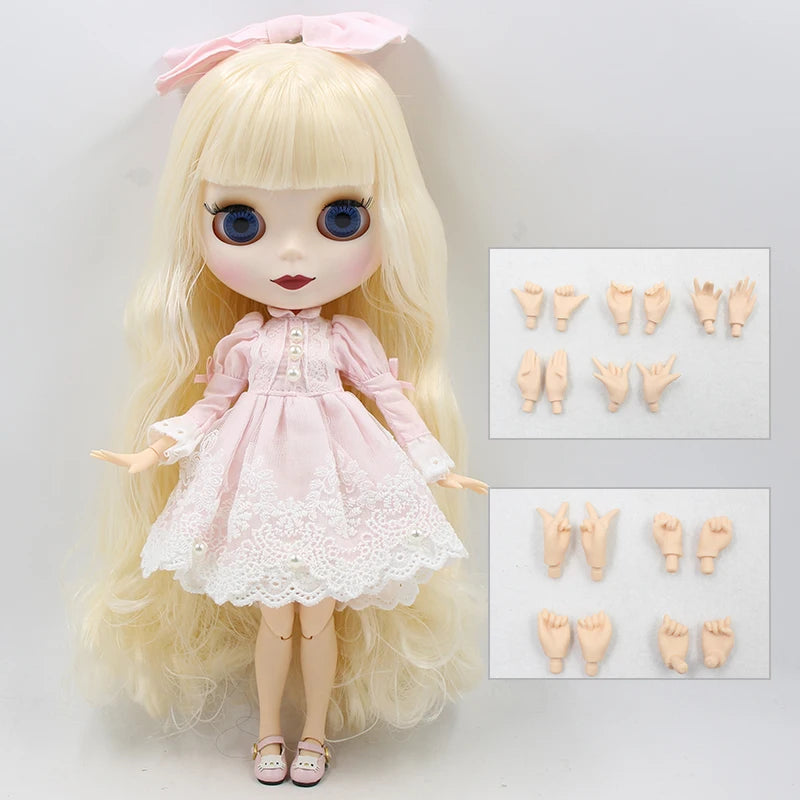 ICY DBS Blyth Doll 1/6 BJD Anime Doll Joint Body White Skin Matte Face Special Combo 30cm TOY