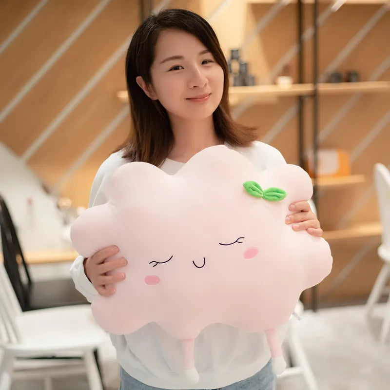 Premium Cute Sun Cloud Plush Pillow - Plushy Mart