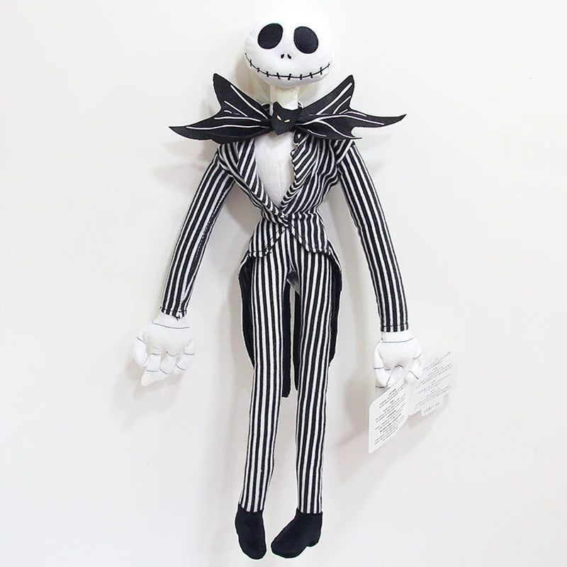 50cm The Nightmare Before Christmas Jack Skellington Plush Toys Doll Skeleton Jake Plush Stuffed Toys for Children Kids Gifts