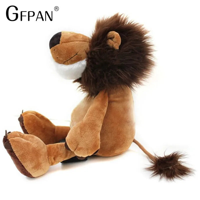 1pc stuffed Lion High Quality Cute Lion 25cm The Plush Toys Soft Stuffed Animals doll Educational Toys For Children