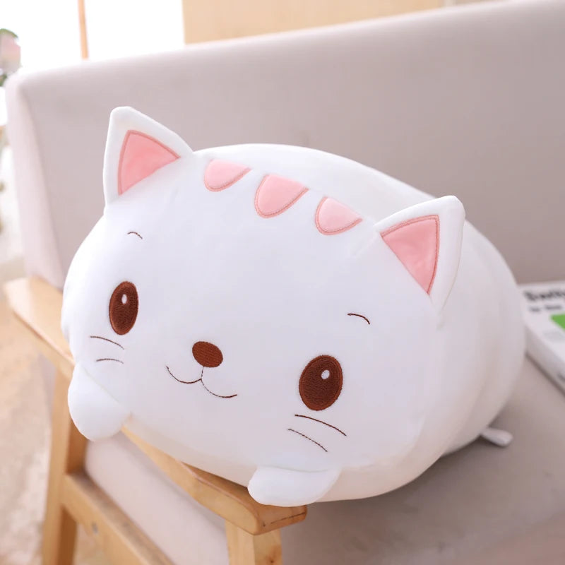 9 Styles Animal fat Dinosaur Pig Cat Bear Plush Toy Soft Cartoon Panda Hamster Elephant Deer Stuffed Doll Pillow Gift