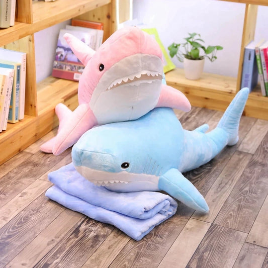 Big Size Shark Skin Toy Soft unstuffed speelgoed Animal Reading Pillow for Birthday Gifts Cushion Gift For Children