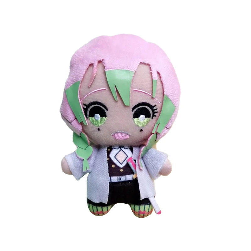 15cm Japan Anime Demon Slayer Tomioka Giyu Kamado Tanjirou Kamado Nezuko Agatsuma Zenitsu Plush Toys Doll Peluche Women Gift