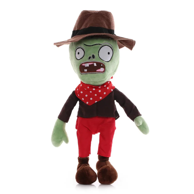 1pcs 30cm Plants vs Zombies Plush Toys PVZ Zombies Gargantuar Hats Pirate Zombies Plush Soft Stuffed Toys for Children Kids Gift