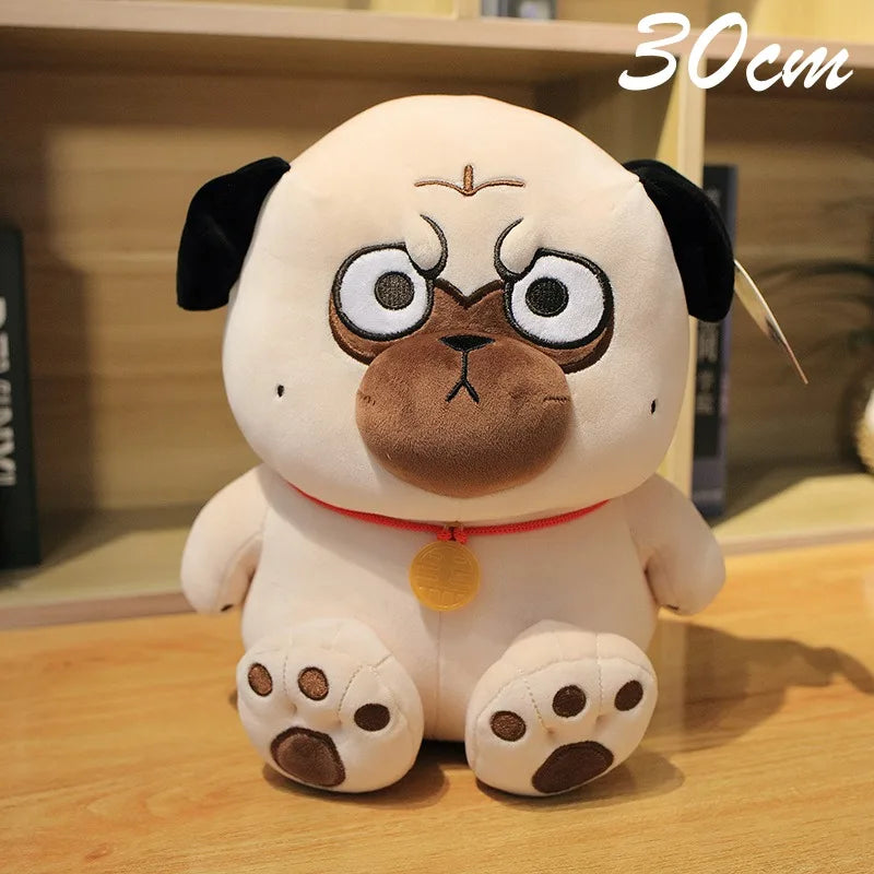 Kawaii Shar Pei Plush Toy Soft Stuffed Cartoon Animal Cat Doll High Quality Baby Toy Pillow Home Decoration Girls Birthday Gift