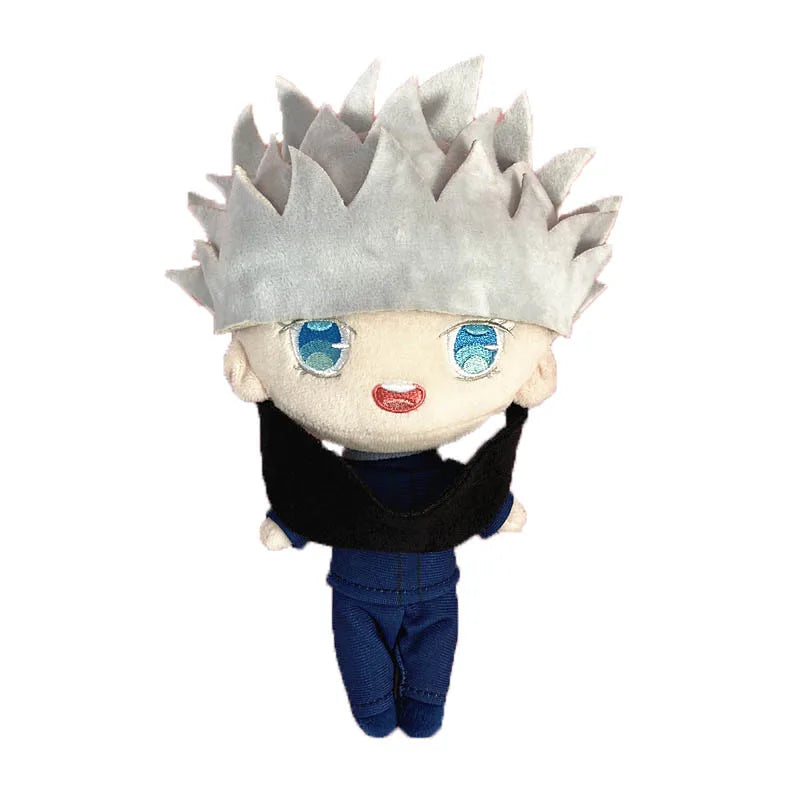 20cm Anime Jujutsu Kaisen Plush Doll Yuji Itadori Fushiguro Megumi Gojo Satoru Cute Soft Stuffed Plush Toys Doll Cosplay Pillow