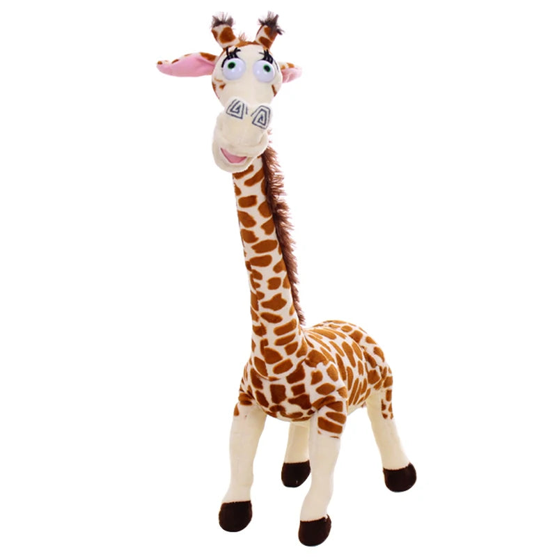 6 Styles CartoonMadagascar Plush Toy Madagascar Cartoon Figure Lion Giraffe Penguin Zebra Hippo Doll fan Cute Gift