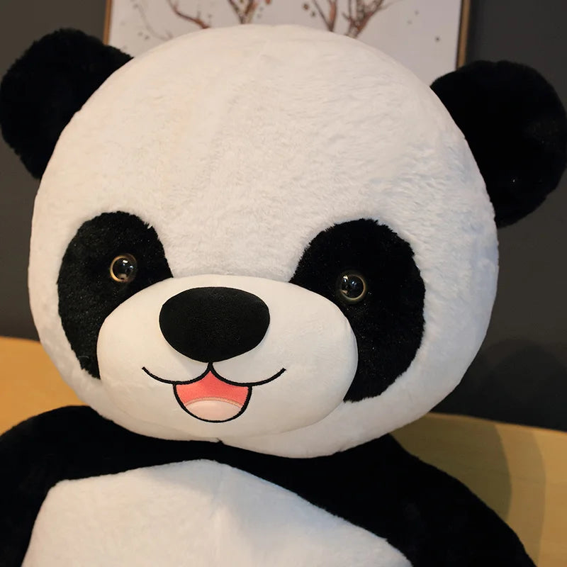 Hot 60/80/100CM Cute Big Panda Doll Plush Toy Animals Pillow Kids Birthday Christmas Gifts Cartoon Toys Big Pillow On The Bed