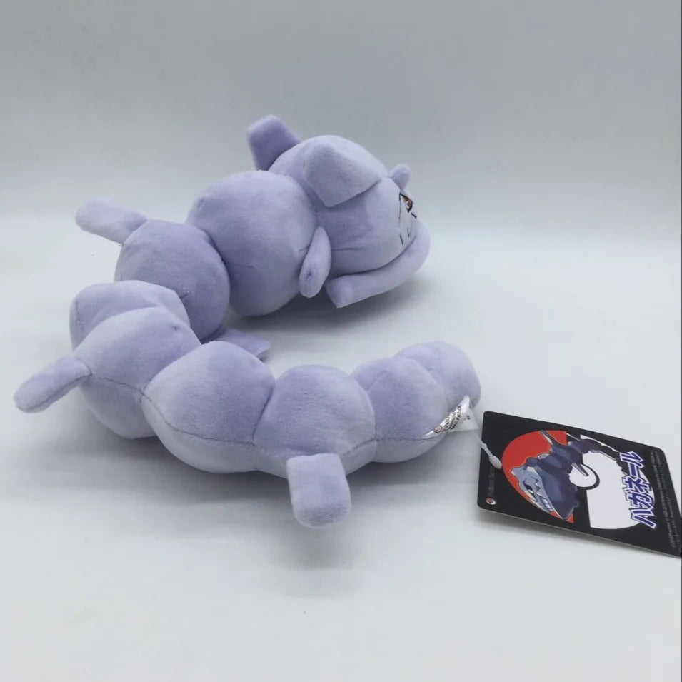 30cm TAKARA TOMY Pokemon Onix Steelix Kawaii Plush Toys Dolls With Tag Bendable Snake Shape Stuffed Toys For Children Gifts