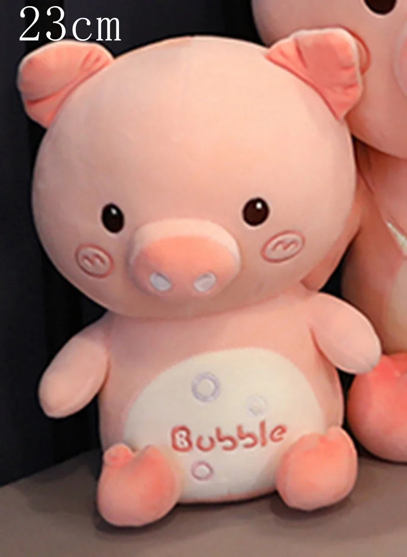 6 Kinds Cute Pig Plush Toys Soft Stuffed Piggy Plush Doll U-shaped Pillow Bed Waist Cushion for Children Girls Birthday Gift