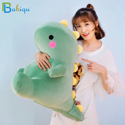 25-50cm Super Soft Lovely Dinosaur Plush Doll Cartoon Stuffed Animal Dino Toy for Kids Baby Hug Doll Sleep Pillow Home Decor