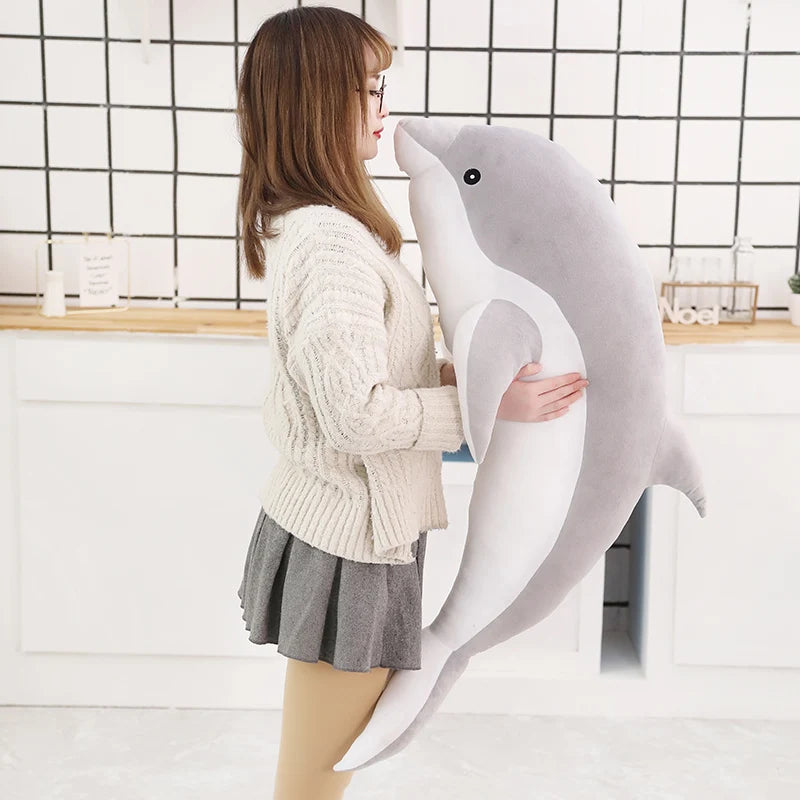 30CM New MINI Size Kawaii Stuffed Soft Toys  Lovely Plush  Soft Dolphin Valentine Day Birthday Gift For Girls