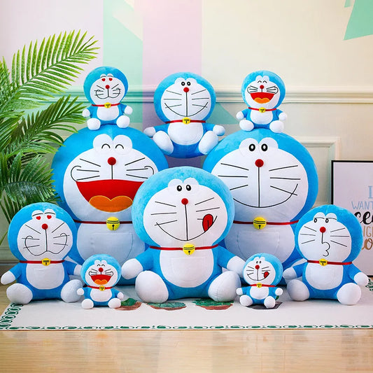 Anime Doraemon Kawaii Stuffed Plush Toy Soft Animal Plush Doll Anime Figures Doraemon Dolls Birthday Gifts For Girlfriend Kids