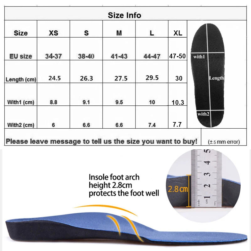 Flat Feet Arch Support Insoles Orthotic Height 3cm High Quality 3D Premium Comfortable Plush Cloth Orthopedic Insoles Foot Pad