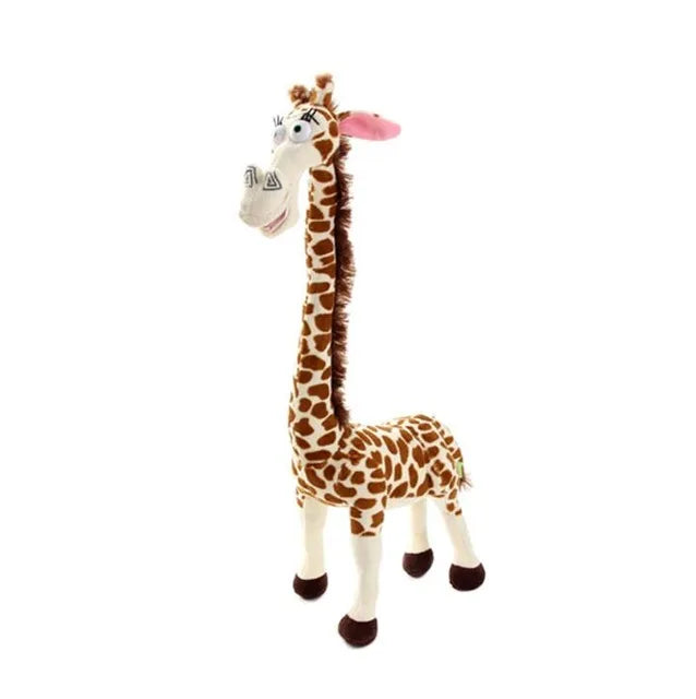 New 20-35cm 6 Styles Madagascar Plush Toy Stuffed Soft Animal Dolls Giraffe Hippo Lion Penguin Zebra Lemurs Figure Gift For Kids