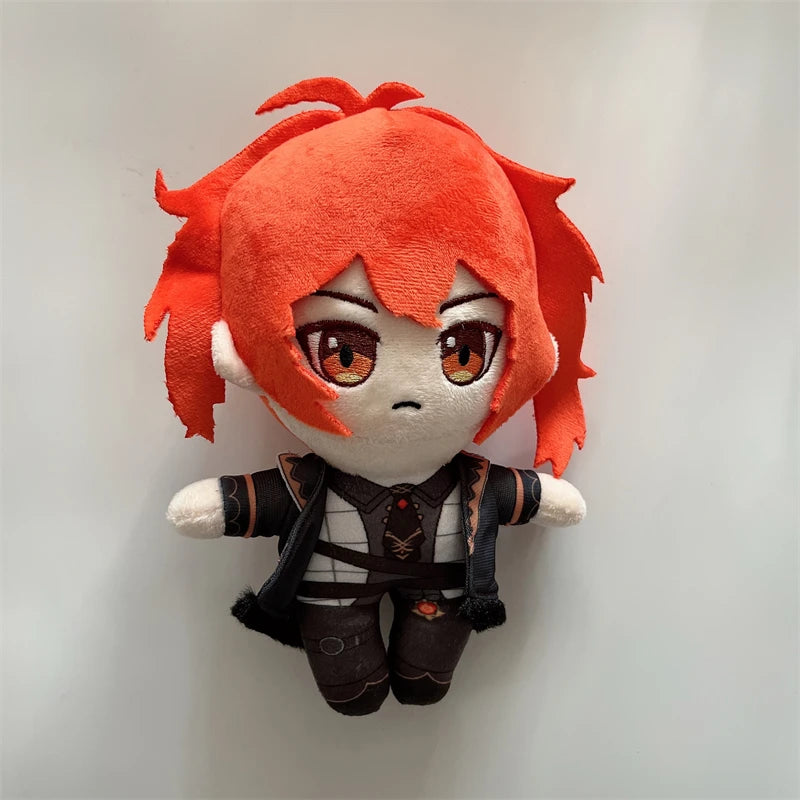 20cm Genshin Impact Doll Scaramouche Plush Toy Cute Stuffed Anime Kazuha Itto Plushies Cosplay Props Birthday Gifts Fans