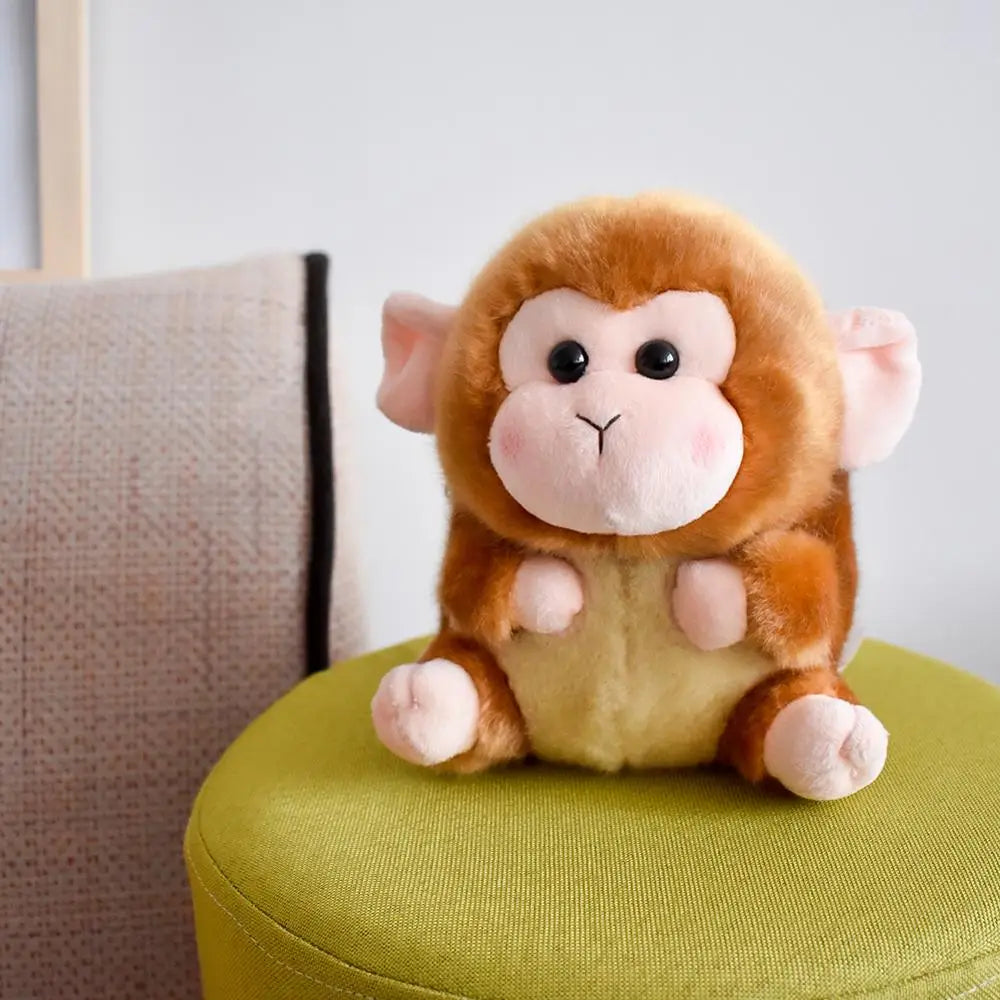 18/25cm Plush Monkey Doll Stuffed Animal Kawaii Cute Plush Monkey Doll Appease Toy Home Decoration Birthday Gifts