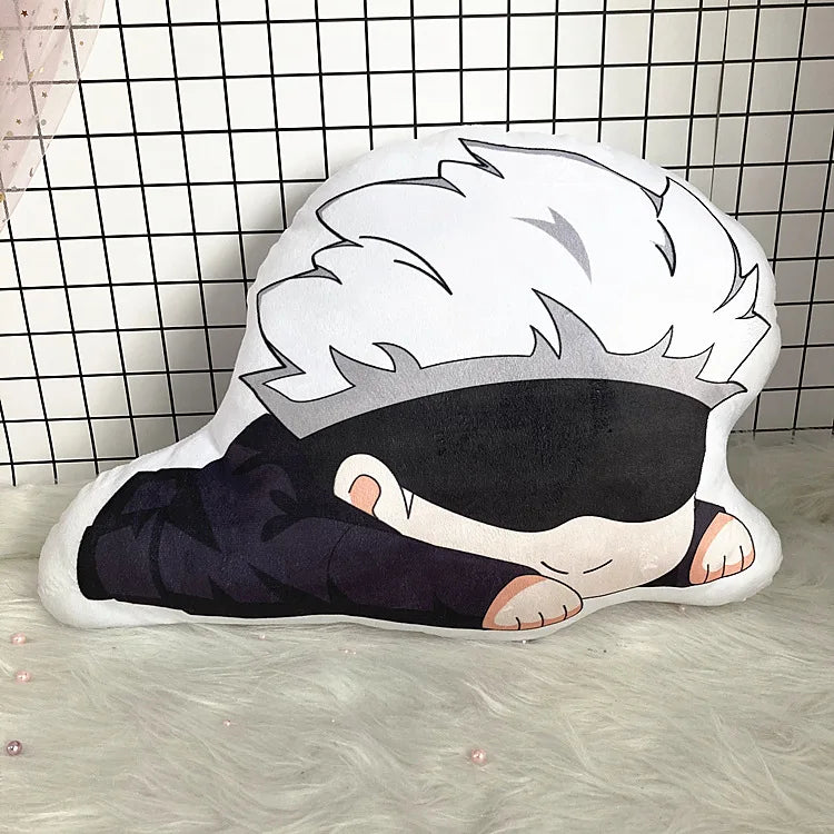 10/40cm Anime Jujutsu Kaisen Plush Pillow Doll Itadori Yuji Gojo Satoru Soft Stuffed Doll  Fushiguro Megumi Plush Doll Cushion