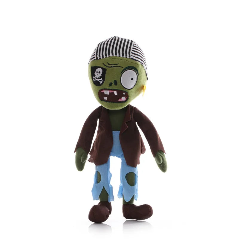 1pcs Plants vs Zombies Plush Toys 30cm PVZ Gargantuar Hats Pirate Duck Zombie Plush Stuffed Toys Doll Soft Toy Gifts for Kids