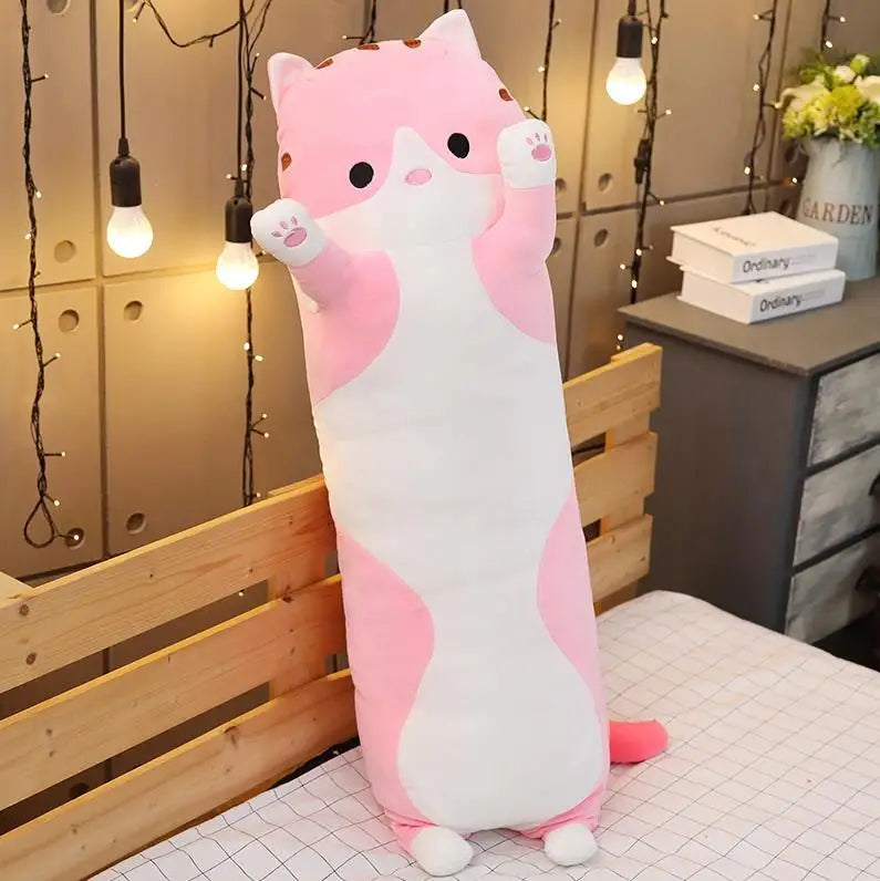 1pc 70/90/120cm Cartoon Animal Dinosaur Unicorn Cat Plush Toys Stuffed Soft Long Sleeping Pillow Dolls Children Birthday Gift