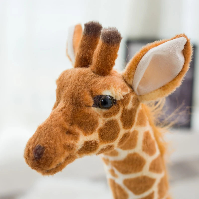 Big Size Plush Giraffe Soft Stuffed Lifelike Animals Giraffes Soft Doll Home Decor Kids Birthday Gift