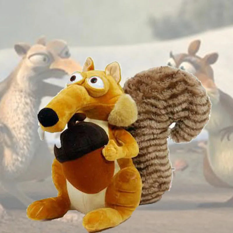 Funny Cute Animal Doll Ice Age 3 SCRAT Squirrel Stuffed Kids Plushie - Plushy Mart