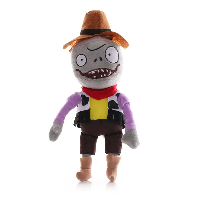 1pcs 30cm Plants vs Zombies Plush Toys PVZ Zombies Gargantuar Hats Pirate Zombies Plush Soft Stuffed Toys for Children Kids Gift