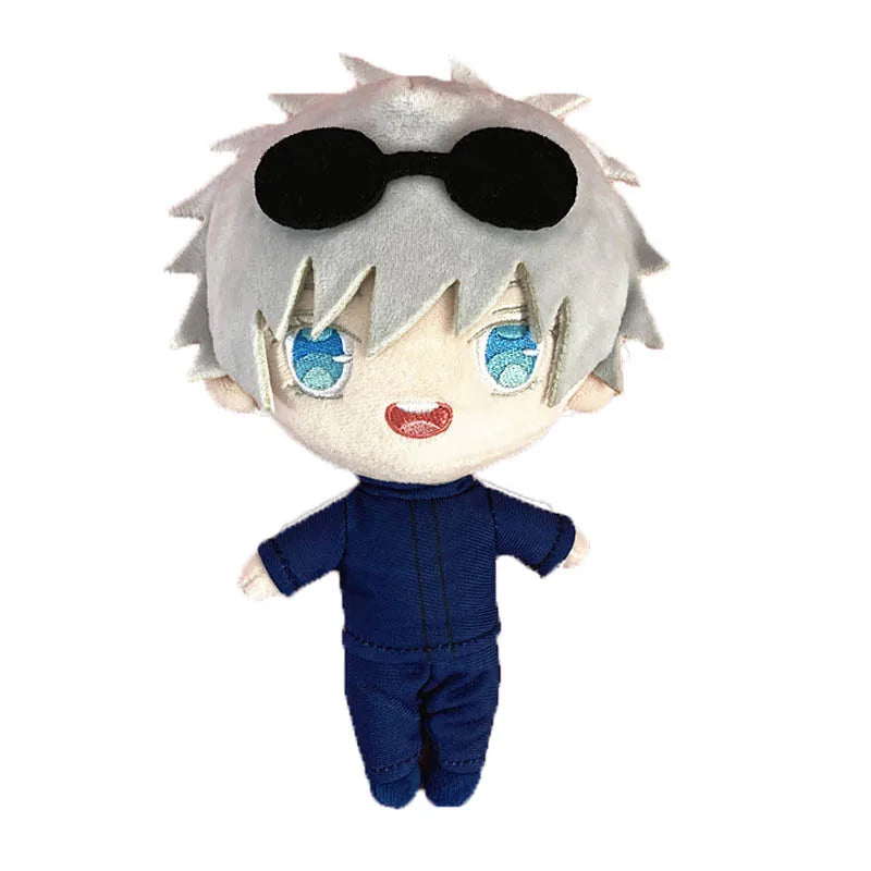 20cm Anime Jujutsu Kaisen Plush Doll Yuji Itadori Fushiguro Megumi Gojo Satoru Cute Soft Stuffed Plush Toys Doll Cosplay Pillow