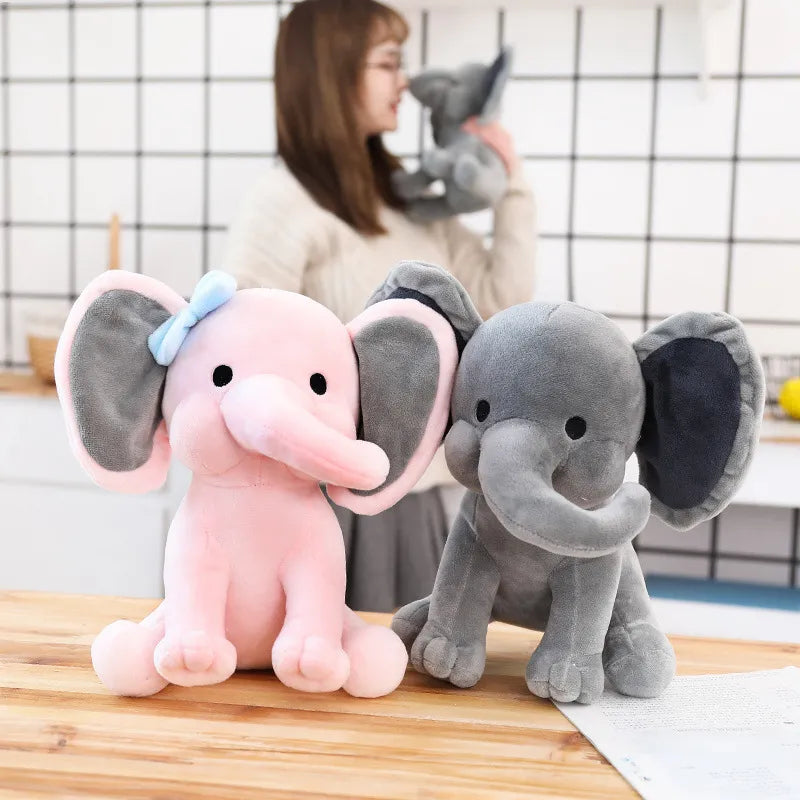 25cm Cute Elephant Plush Toys - Plushy Mart