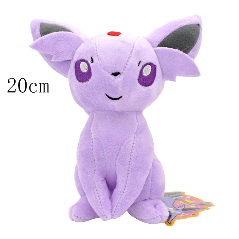 Pokemon Pikachu Peluche Umbreon Flareon Jolteon Glaceon Vaporeon Sylveon Espeon Kawaii Eevee Stuffed Plush Toy Doll Kids Gift